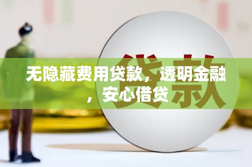 营山无隐藏费用贷款，透明金融，安心借贷