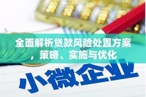 营山全面解析贷款风险处置方案，策略、实施与优化